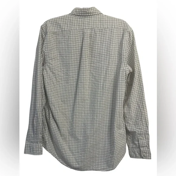 Ralph Lauren Gray Checkered Button Down Shirt - Picture 2 of 4